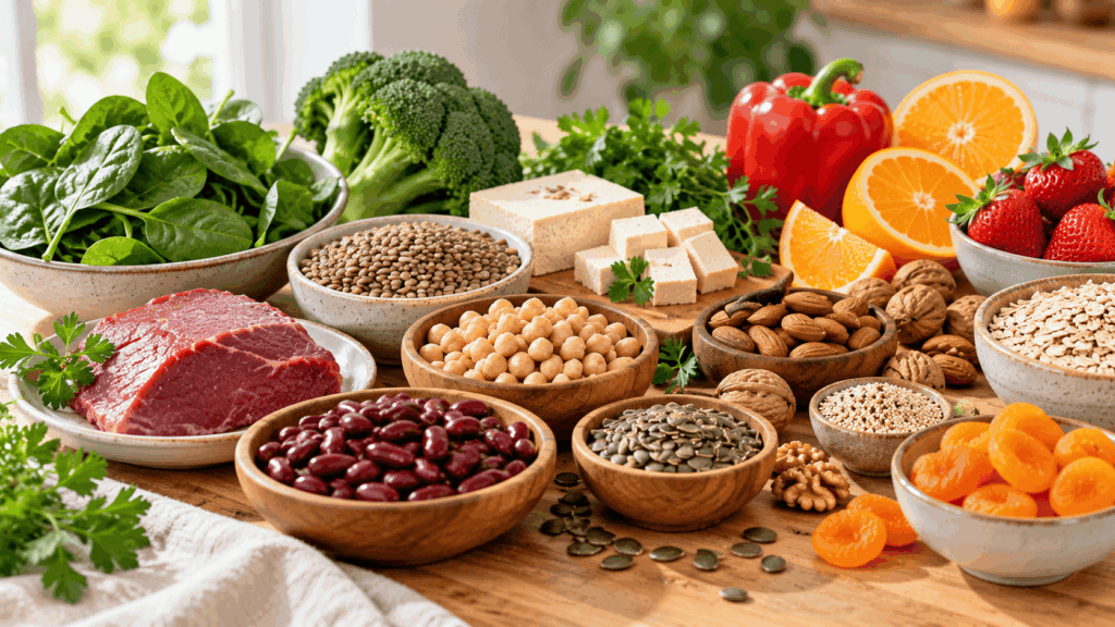 Where to find iron in your diet