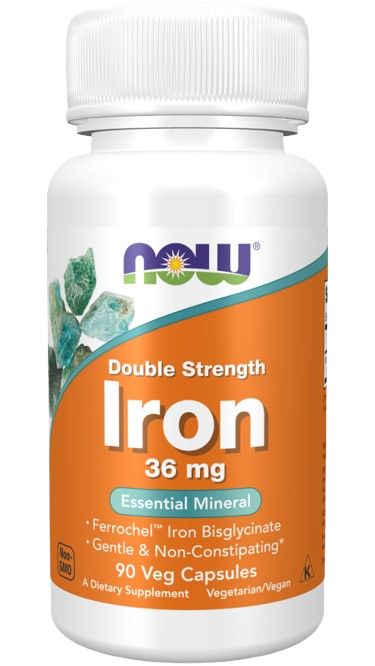 NOW - Iron 36 mg Double Strength