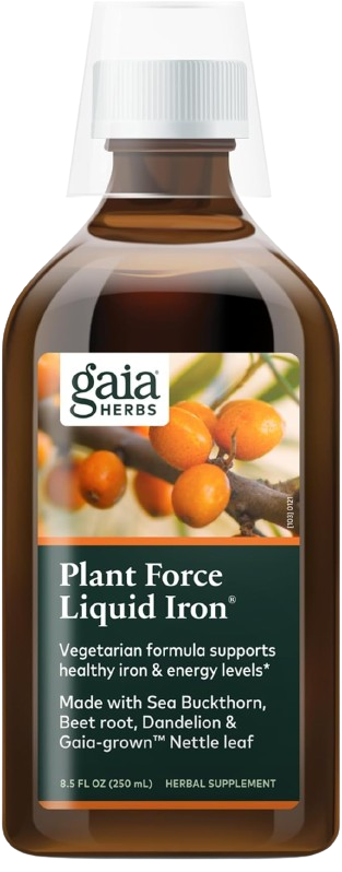 Gaia Herbs - PlantForce Liquid Iron