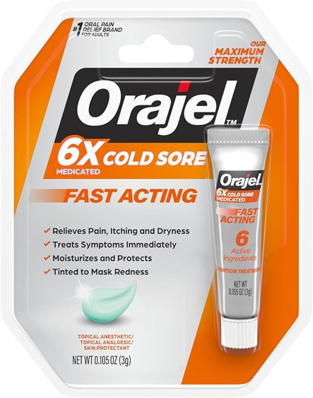 Orajel - Cold Sore Moisturelock