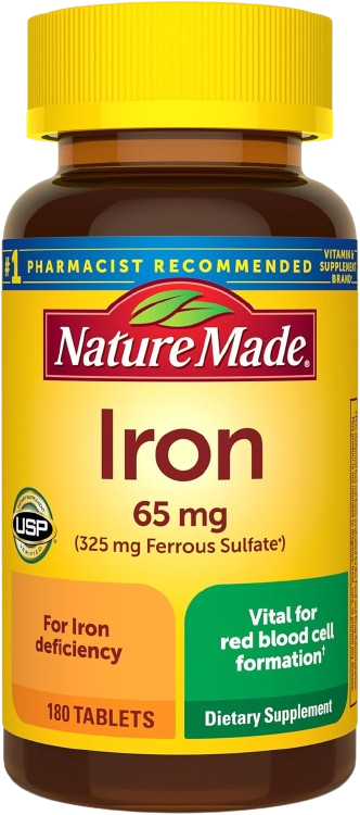 Nature Made - Iron 65 mg