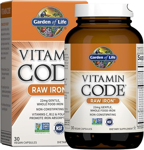 Garden of Life - Vitamin Code Raw Iron