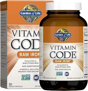 Garden of Life - Vitamin Code Raw Iron
