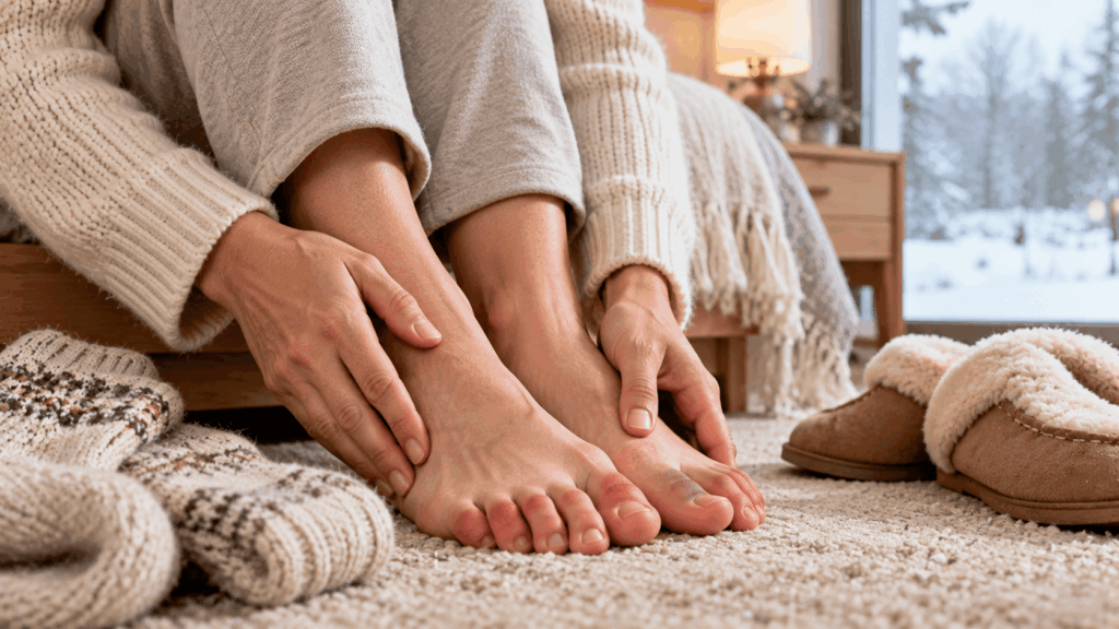 Frostbite on the Toes, Symptoms, and Sensitivity to Cold