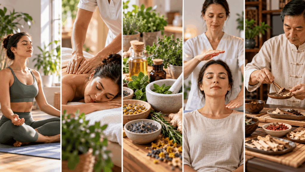 How complementary therapies are grouped