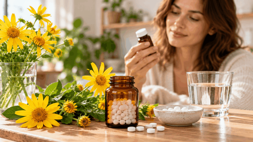 How to choose arnica tablets for bruising