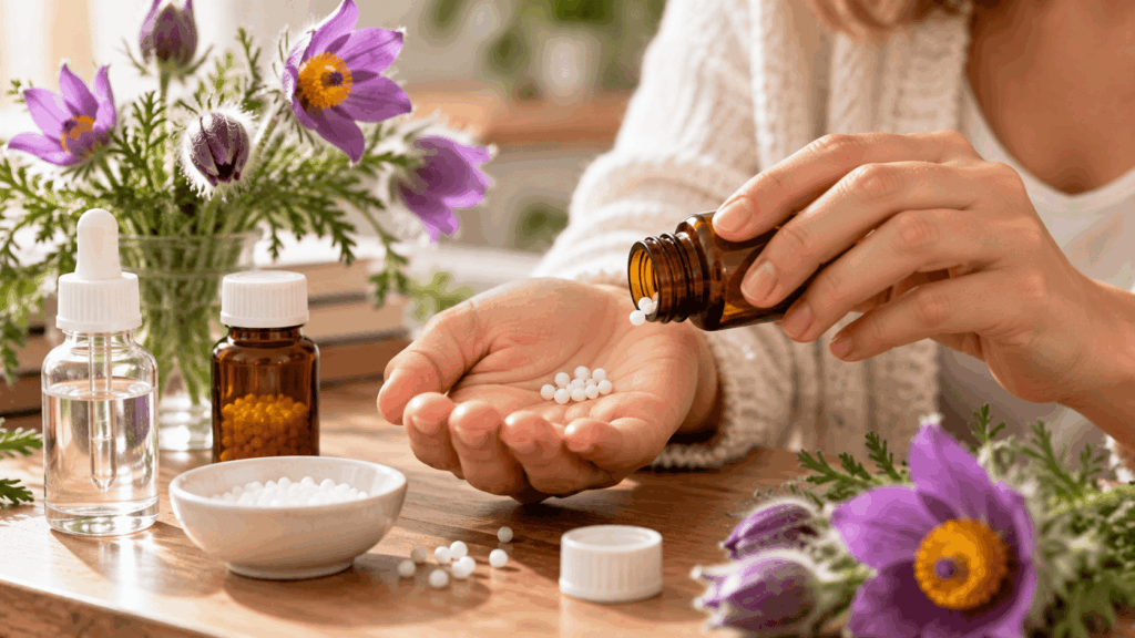 How to use homeopathic pulsatilla