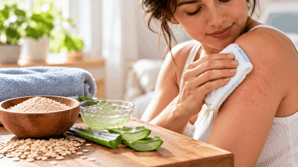 Natural and traditional remedies for prickly heat