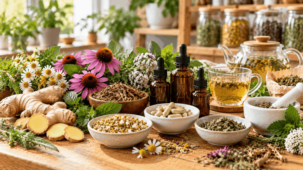 Which herbal remedies have evidence behind them